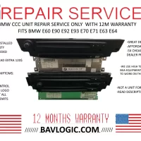BMW CCC REPAIR SERVICE ONLY 2004-2009 with 1 YEAR WARRANTY