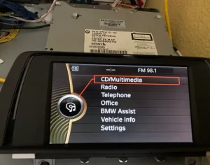 BMW NBT ENTRY 1DIN non NAVI 2012- 2015 Repair Service with 1 Year Warranty - Image 2