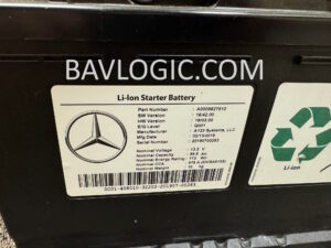 Mercedes-Benz Lithium Battery-Repaired by Bavlogic